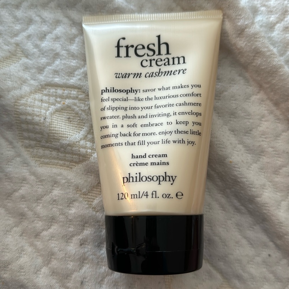 Philosophy Fresh Cream Warm Cashmere hand cream - sealed